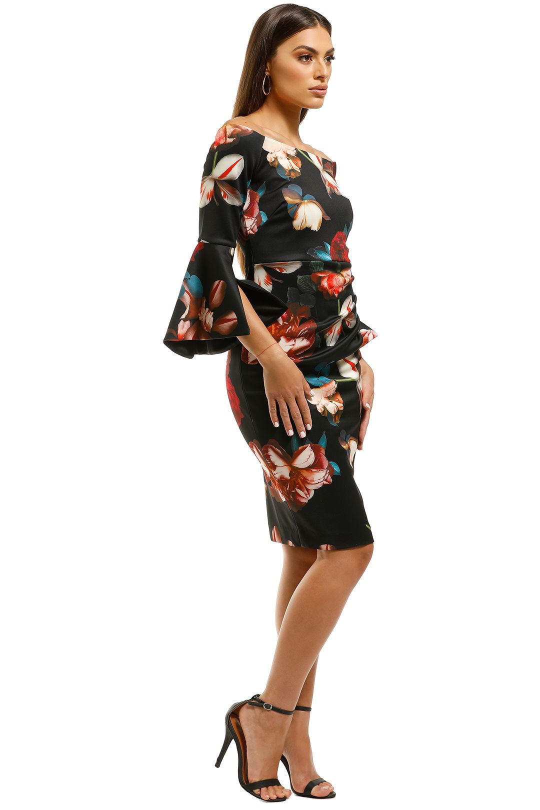 Petra Printed Scuba Dress photo 2