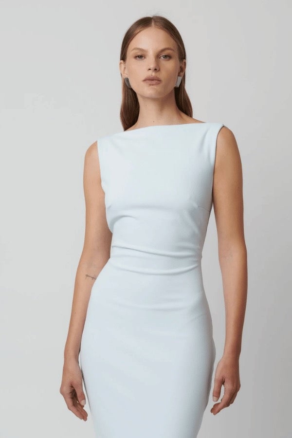 EFFIE KATS VERONA GOWN - ICE BLUE photo 3