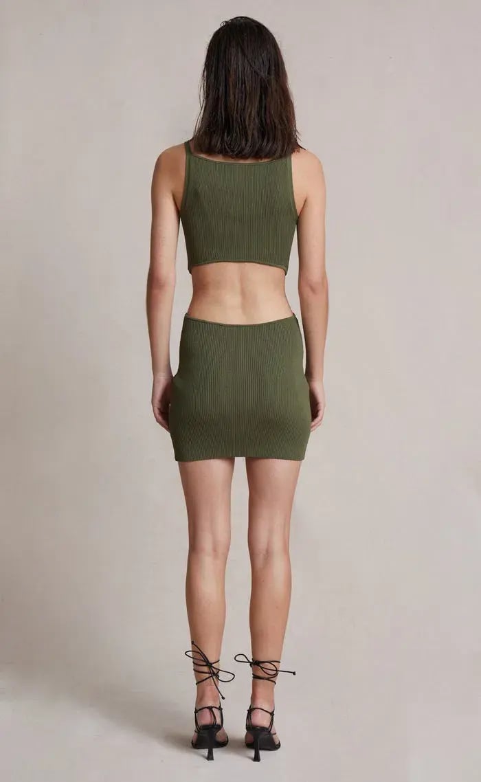 Bec and Bridge Mason Dress Green Size 8 photo 2