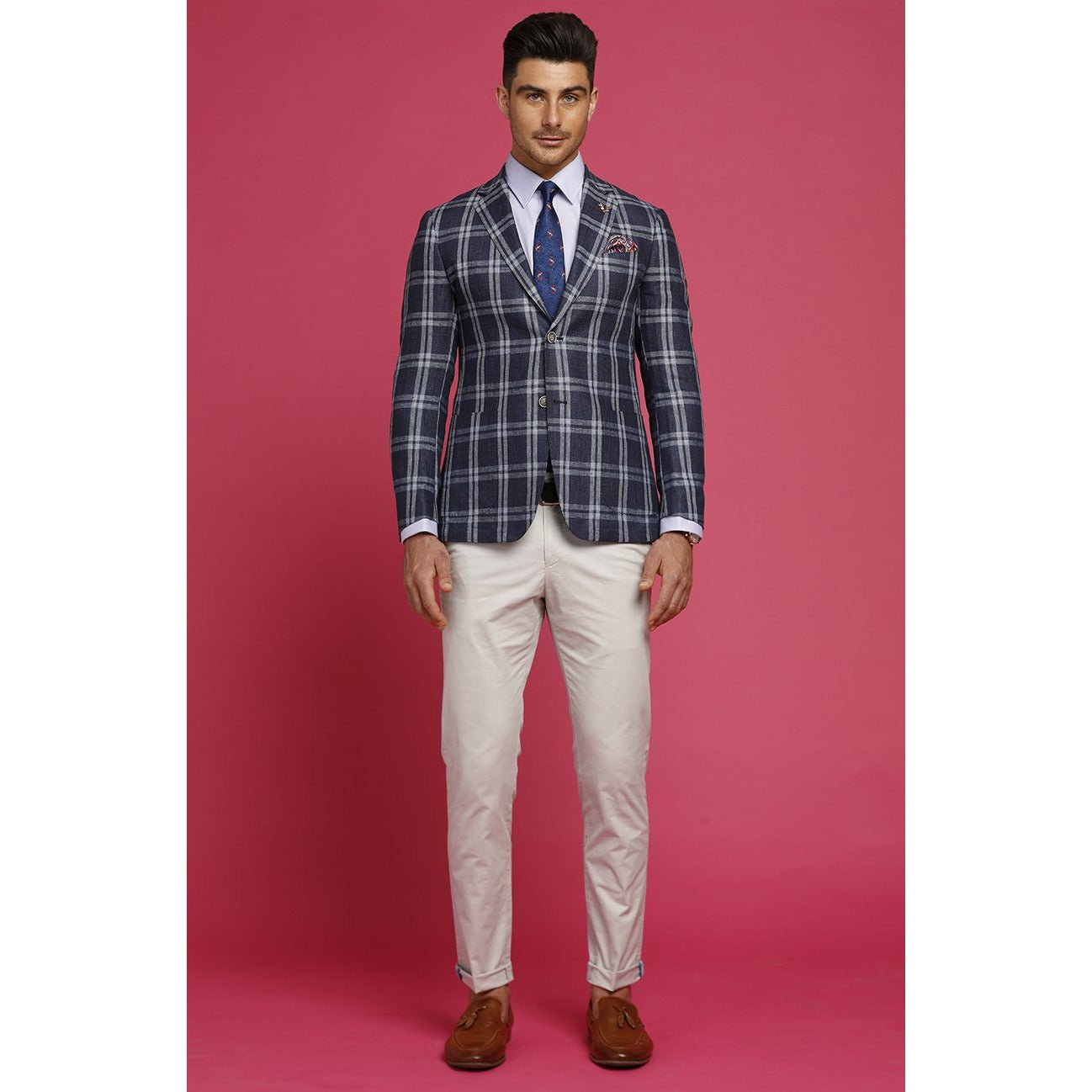 Gibson Blue Check Jacket photo 3