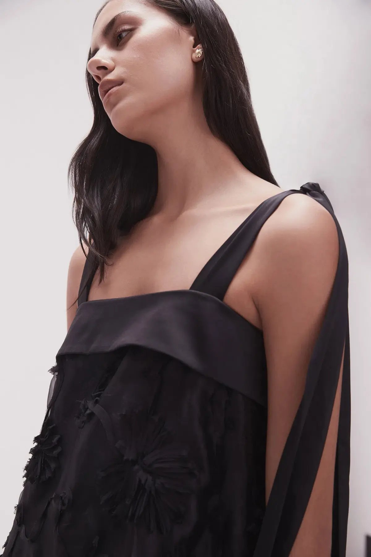 Aje Ursula Midi Dress in Black Size 12 photo 3
