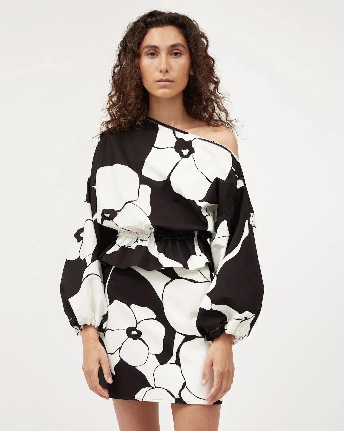 Dominique Healy Shosanna Blouse Floral Size S/M photo 2