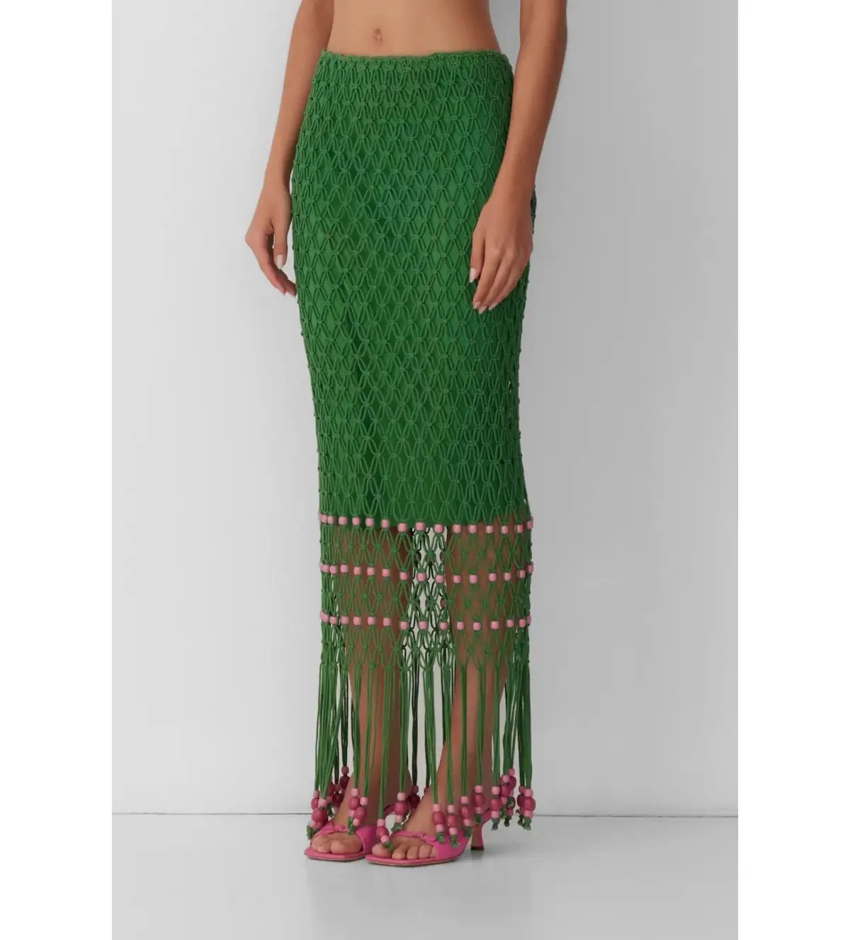 The Wolf Gang Reis Beaded Skirt & Top Size 8 photo 4