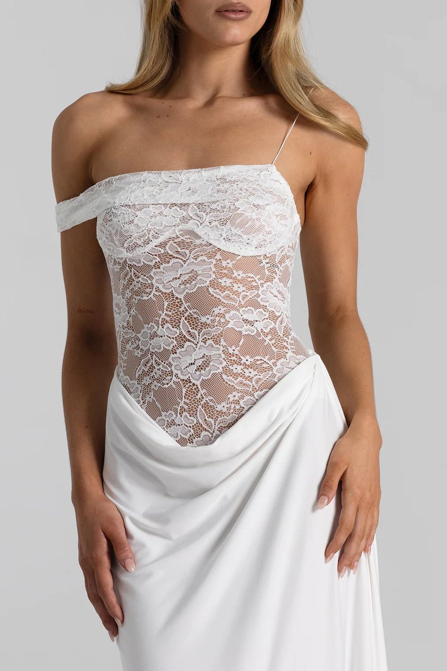 Natalie Rolt Sloane Dress - White photo 3
