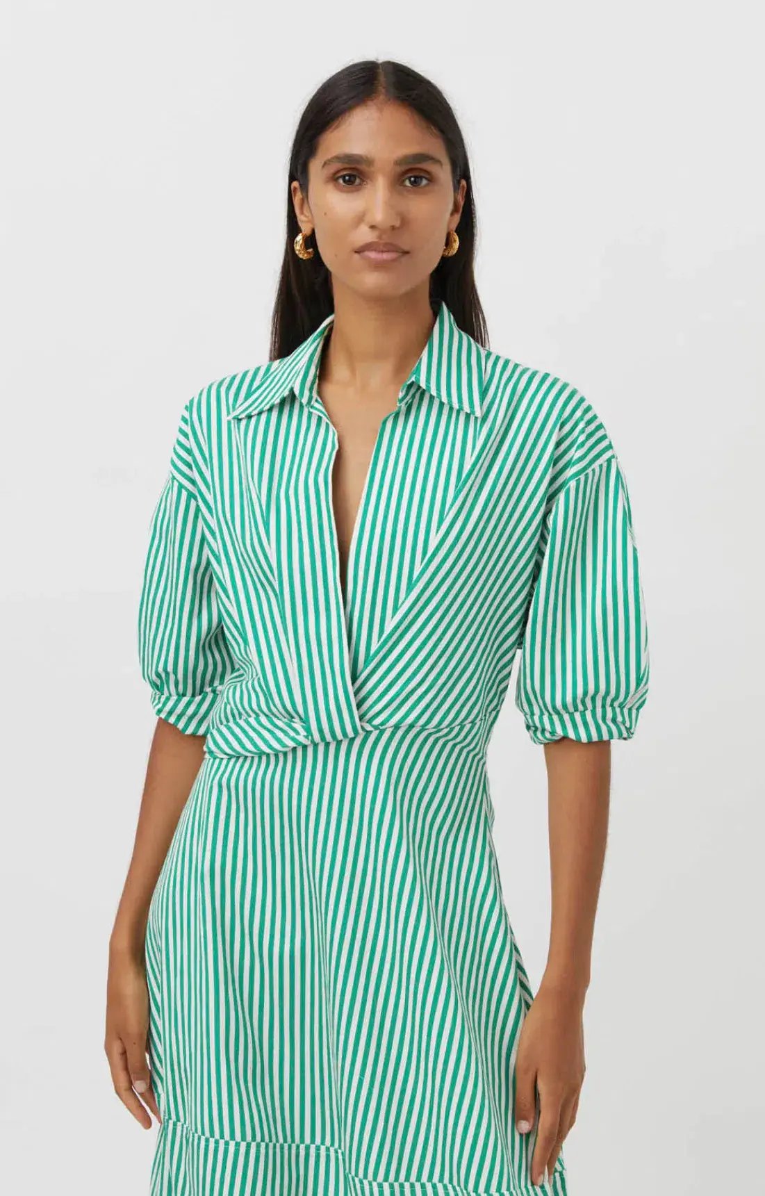 Camilla and Marc Flynn Cocoon Dress Green Size S/ Au 8 photo 4