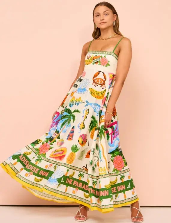 Alemais Paradiso Sundress in Multi Size AU 10 photo 6