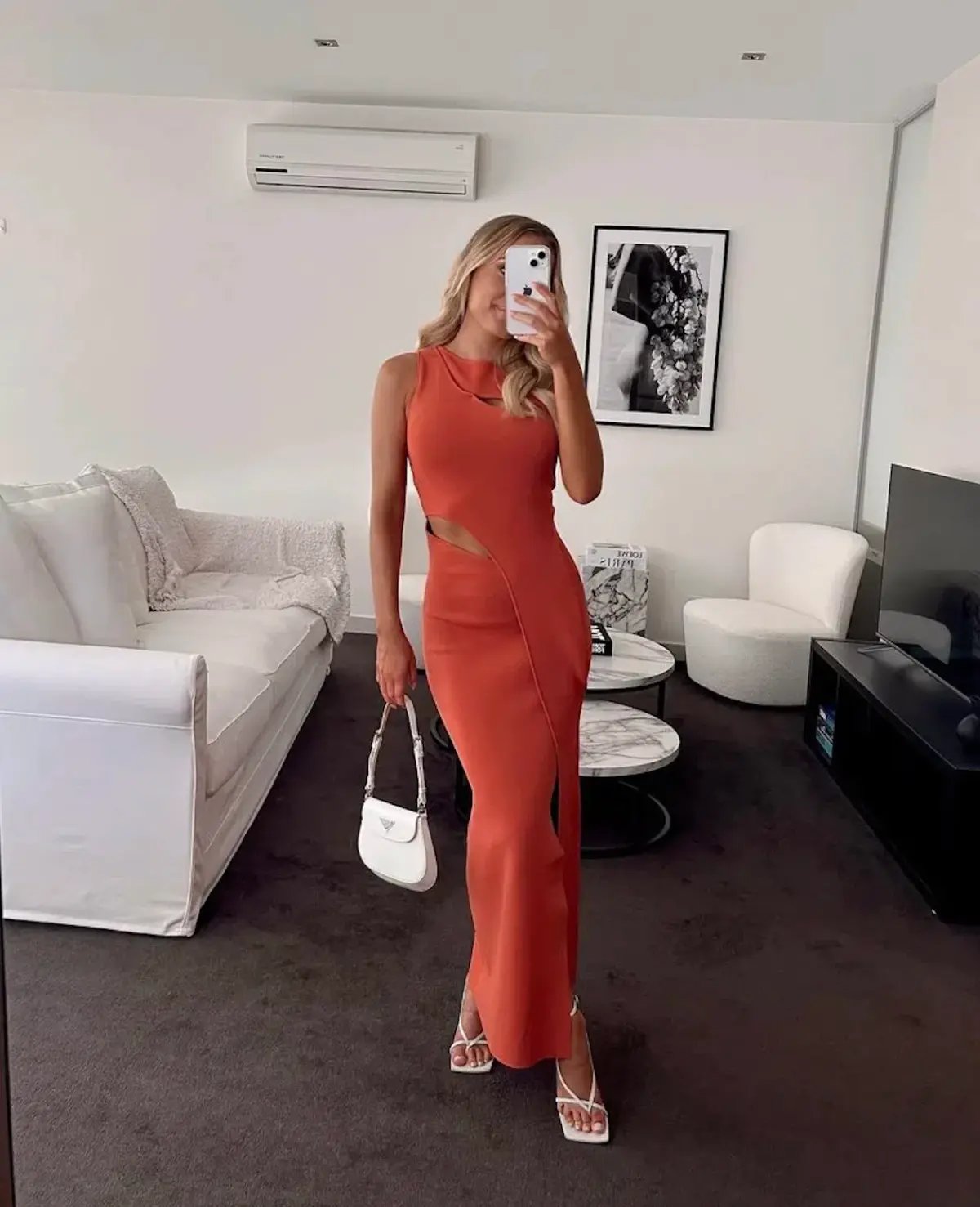 Sir The Label Nadja Cut Out Maxi Dress Size 0 / 6 photo 4