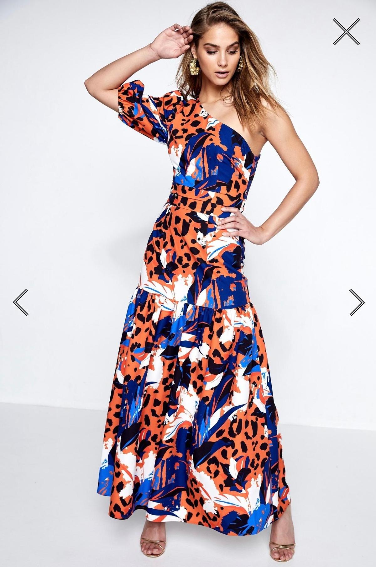 Mossman Untamed Maxi Dress Print Size 12 photo 4