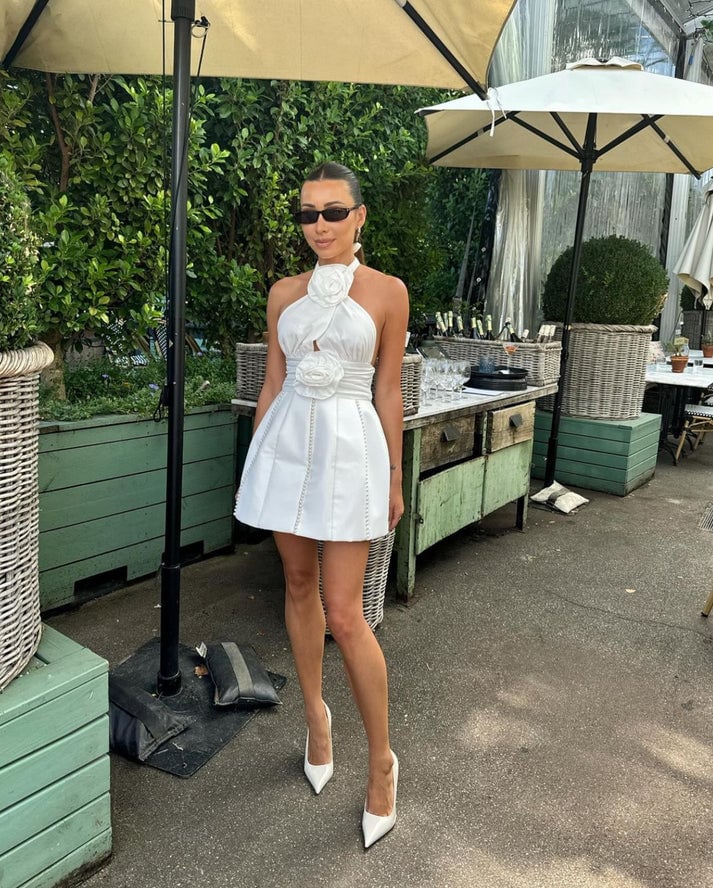 Eliya The Label Bethani Dress - White photo 3