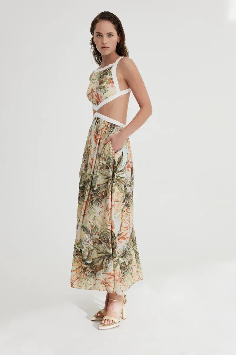 Significant Other Marino Dress Floral Print Size 6 photo 2