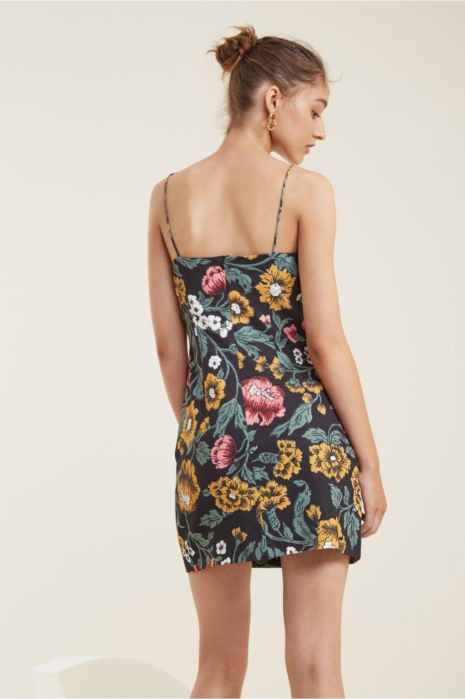 C/MEO Collective Immerse Mini Dress Floral Size 10 photo 3