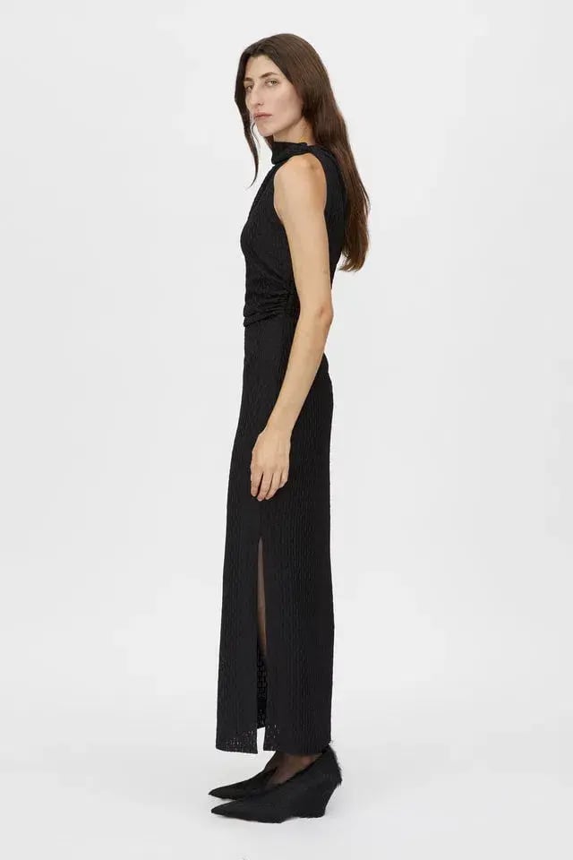 Camilla And Marc Davana Midi Dress Black Size 10 photo 4