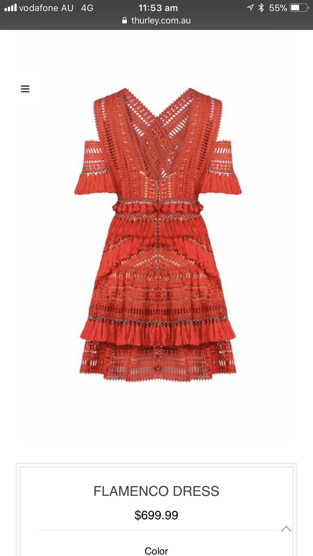 Thurley flamenco dress photo 3