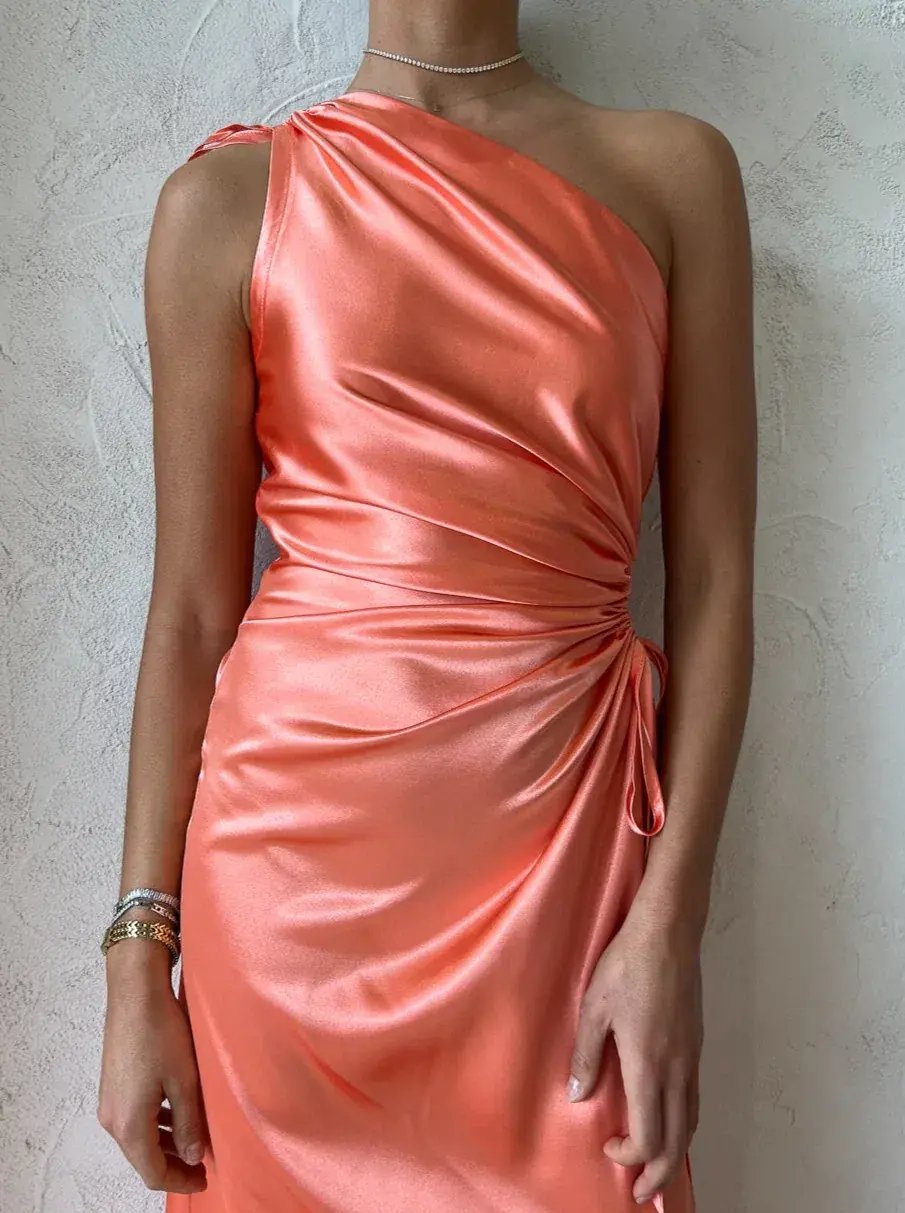 Sonya Moda Nour Maxi Dress Peach Size 10 photo 4