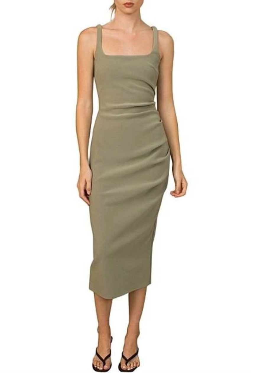 Bec & Bridge Paloma Midi Dress - Sage photo 3
