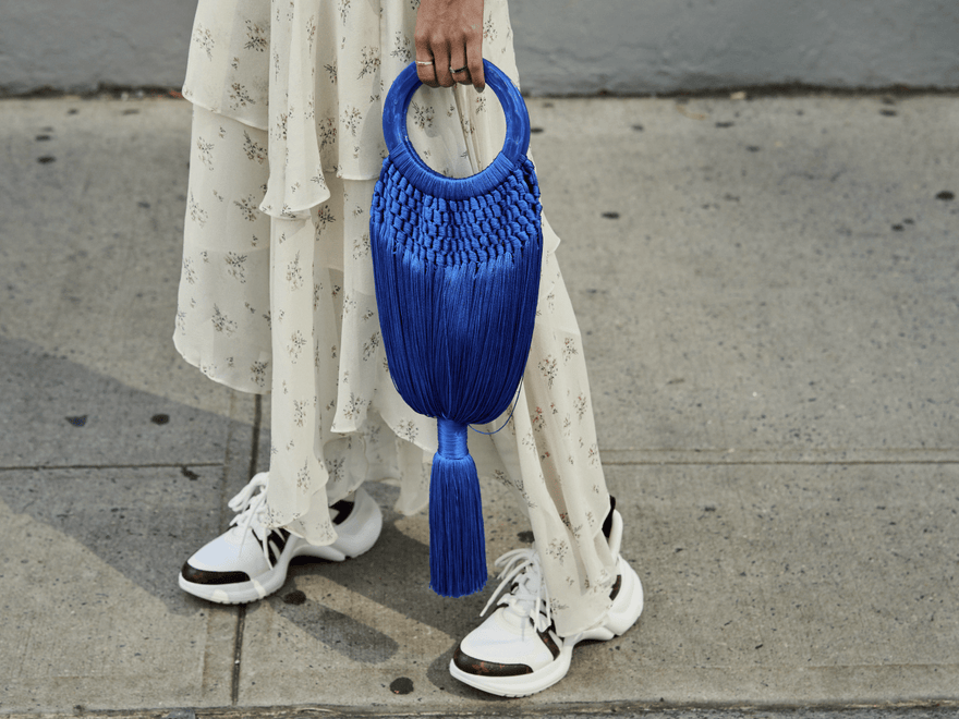 Cult Gaia Angelou Bag Small | Cobalt photo 3