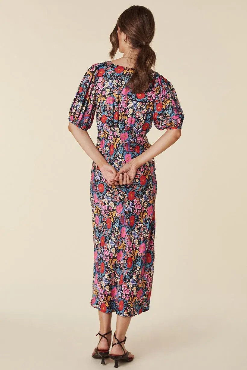Spell & the Gypsy Last Drinks Bias Midi Dress in Evening Floral Size S / AU 8 photo 5