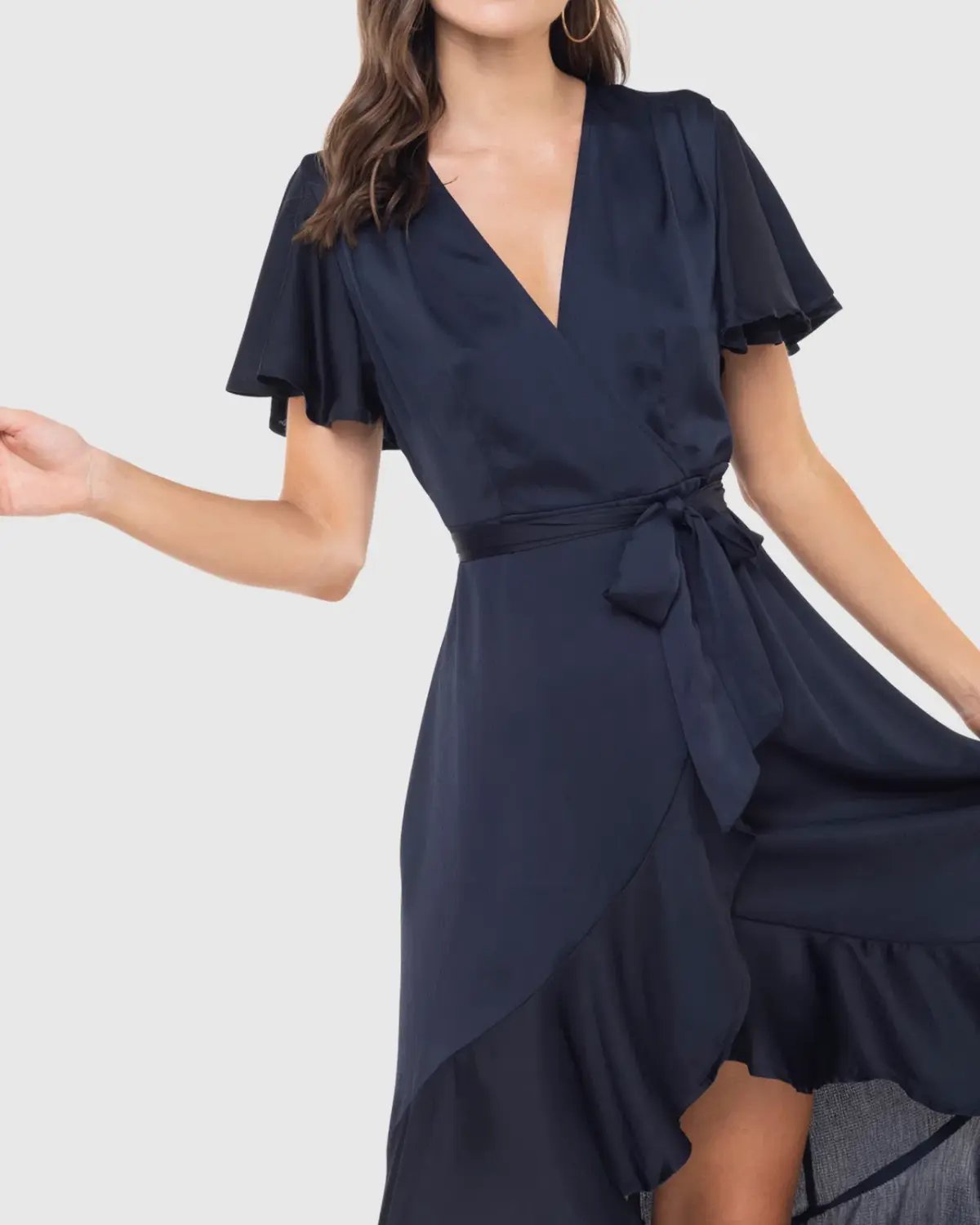 Pilgrim Stormy Maxi Dress in Blue Size AU 12 photo 5