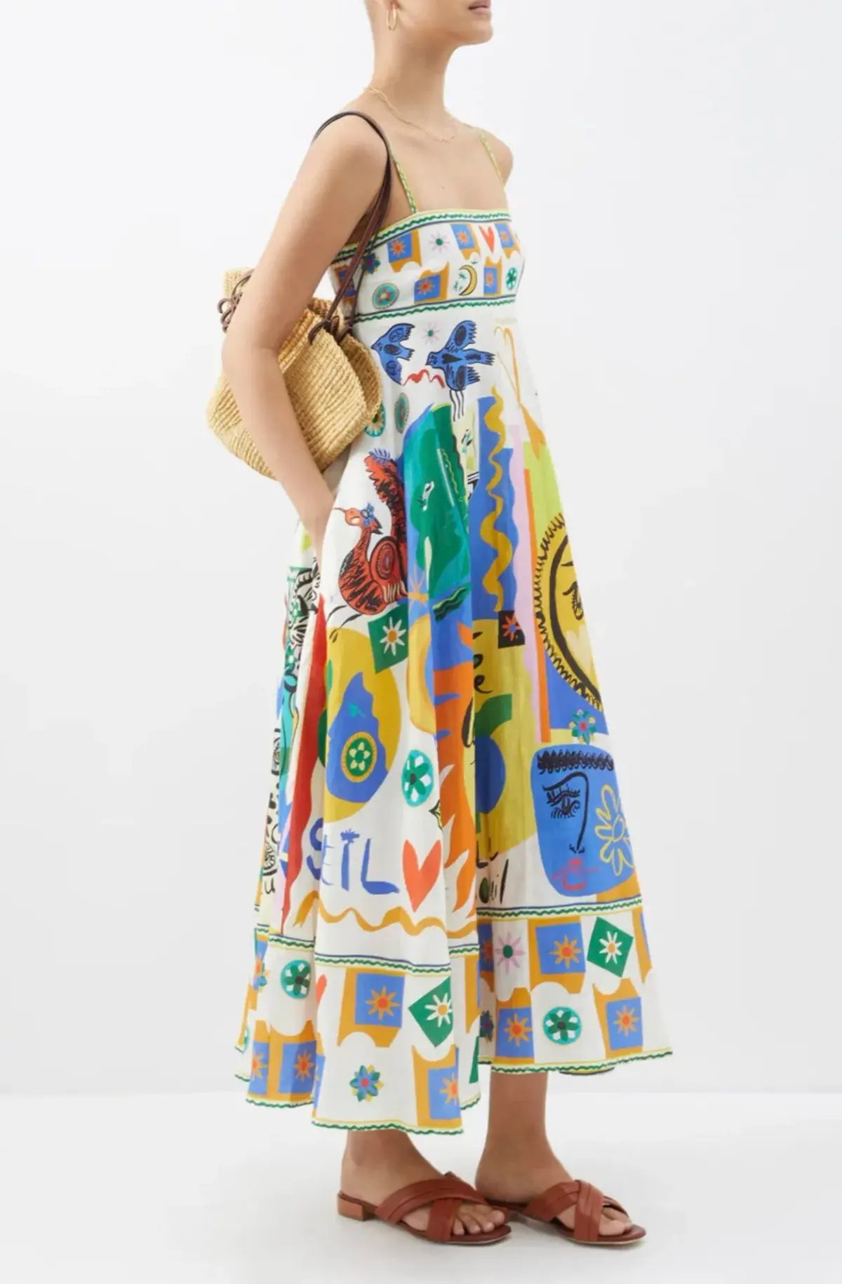 Alemais Soleil Sundress Multi Size AU 10 photo 2