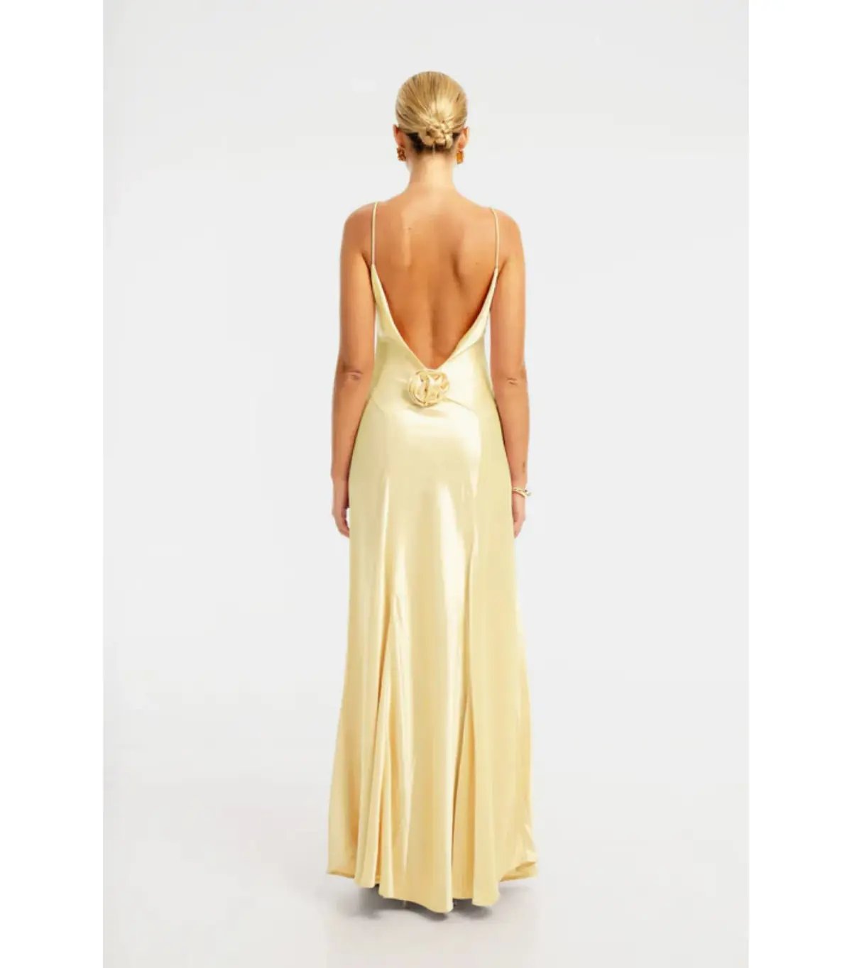 Bubish Savannah Rosette Gown in Yellow Size S / AU 8 photo 4