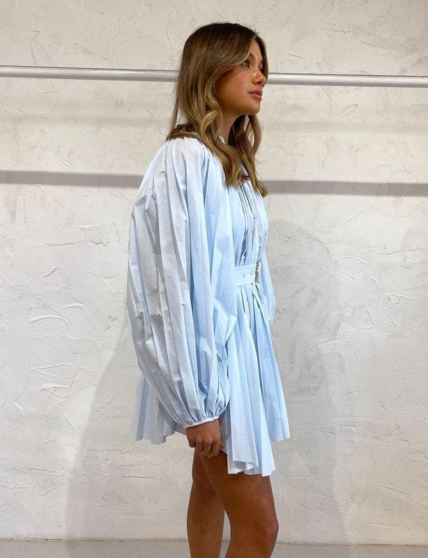 Acler Margot Dress - Powder Blue - Size 8 photo 4