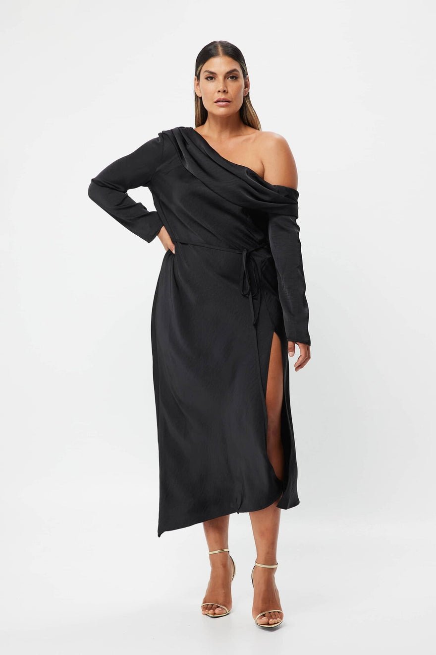 Mossman Two Souls Midi Dress Black photo 4
