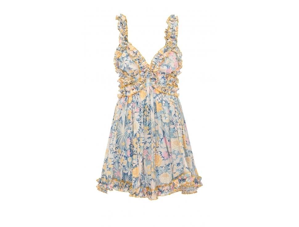 Alice McCall Gardenia Dress Gold Bloom Size 6 photo 3