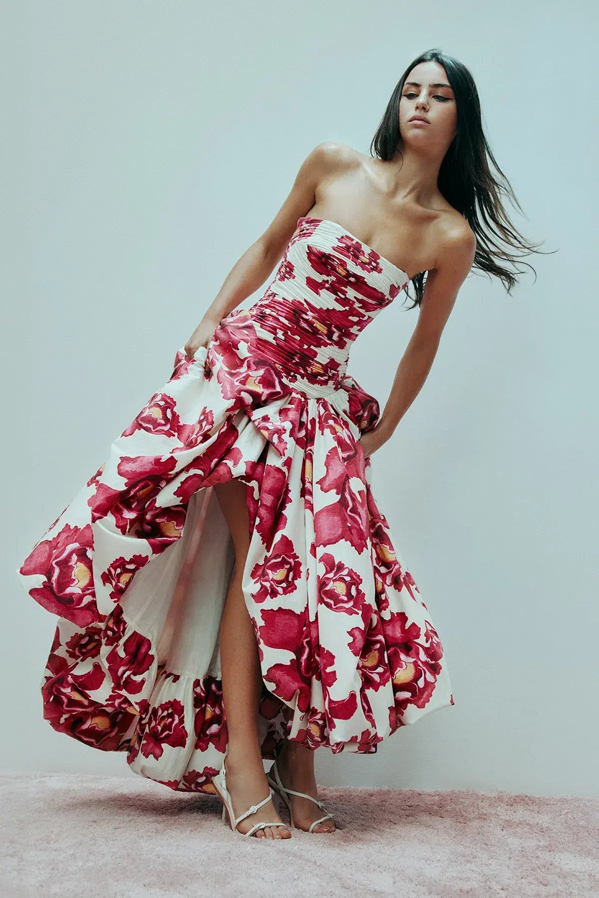 Aje Behold Maxi Dress in Boldly Blooming Size 14 photo 5
