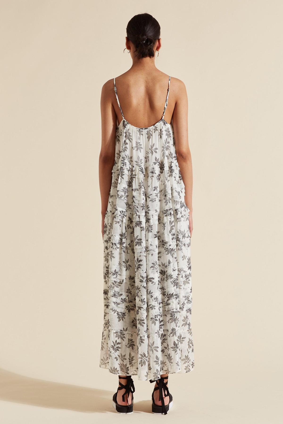 Lee Mathews Lucy Cami Dress Floral Vine Size 1/Au 8 photo 2
