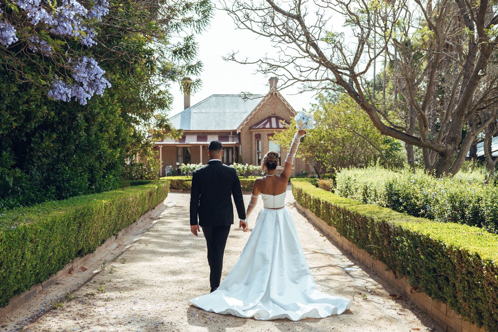 SOURIS BRIDAL GOWN WHITE photo 10
