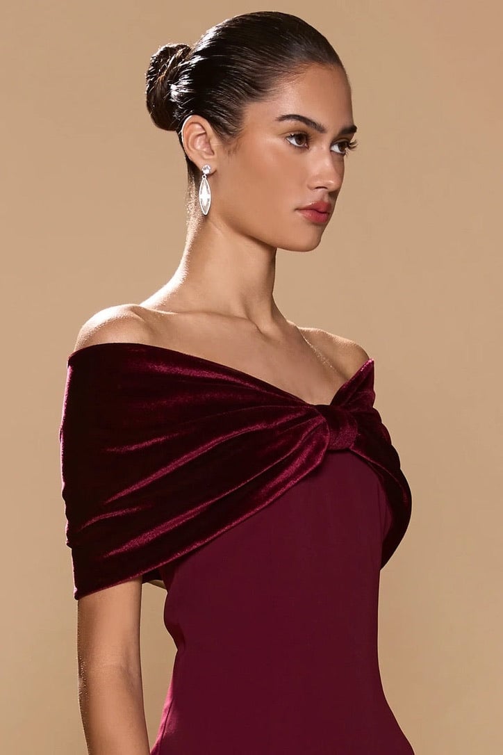 Sonya Belluno Dress - Rosewood photo 2