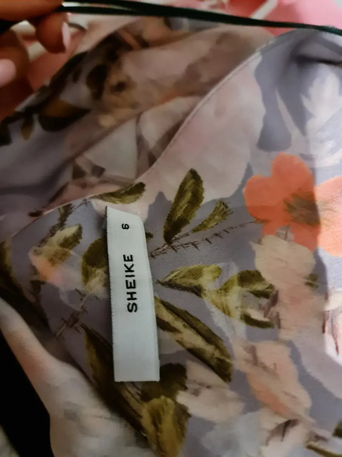 Sheike Floral Midi Dress Print Size 6 photo 4