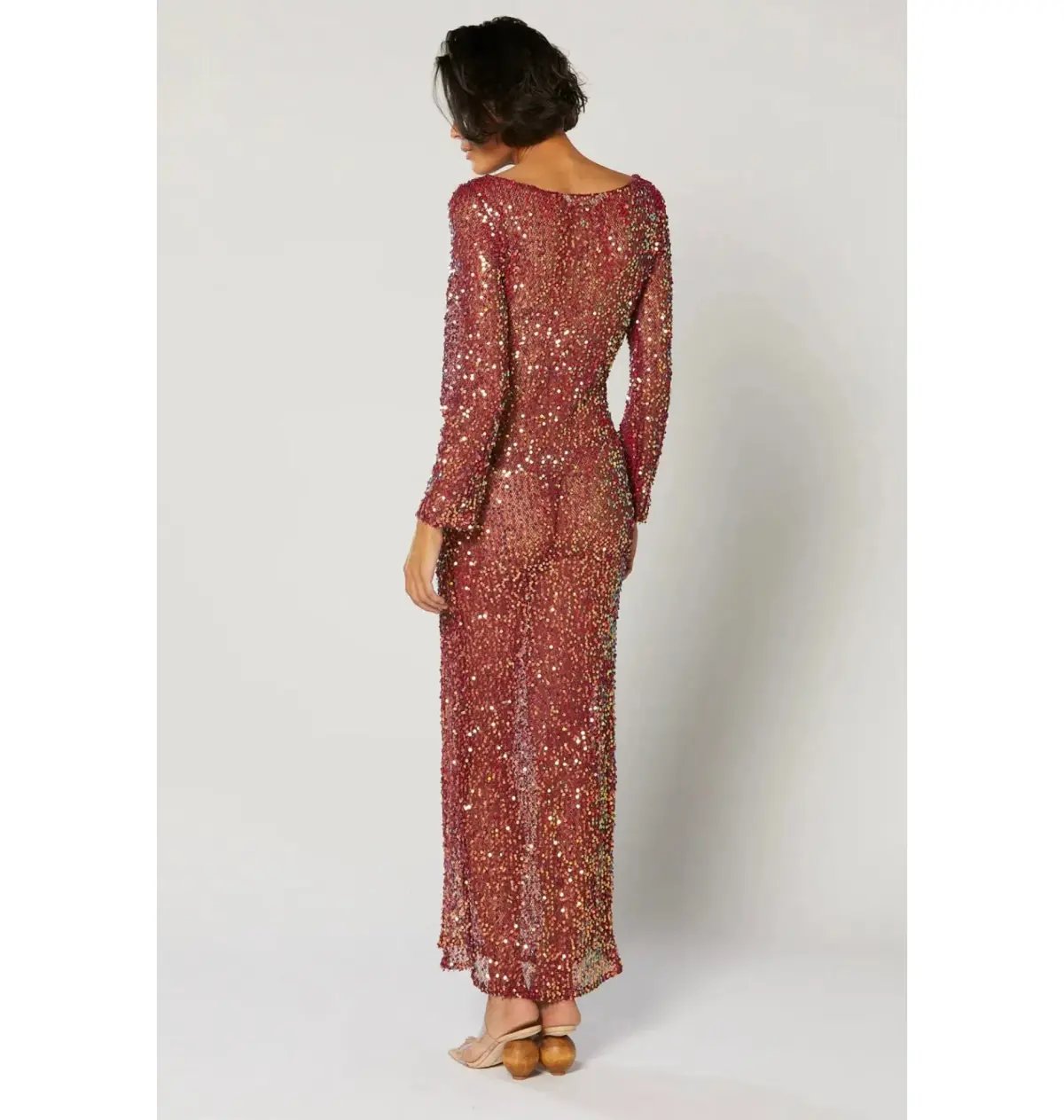 Winona Jiana Classic Dress Burgundy Size XS / AU 6 photo 3
