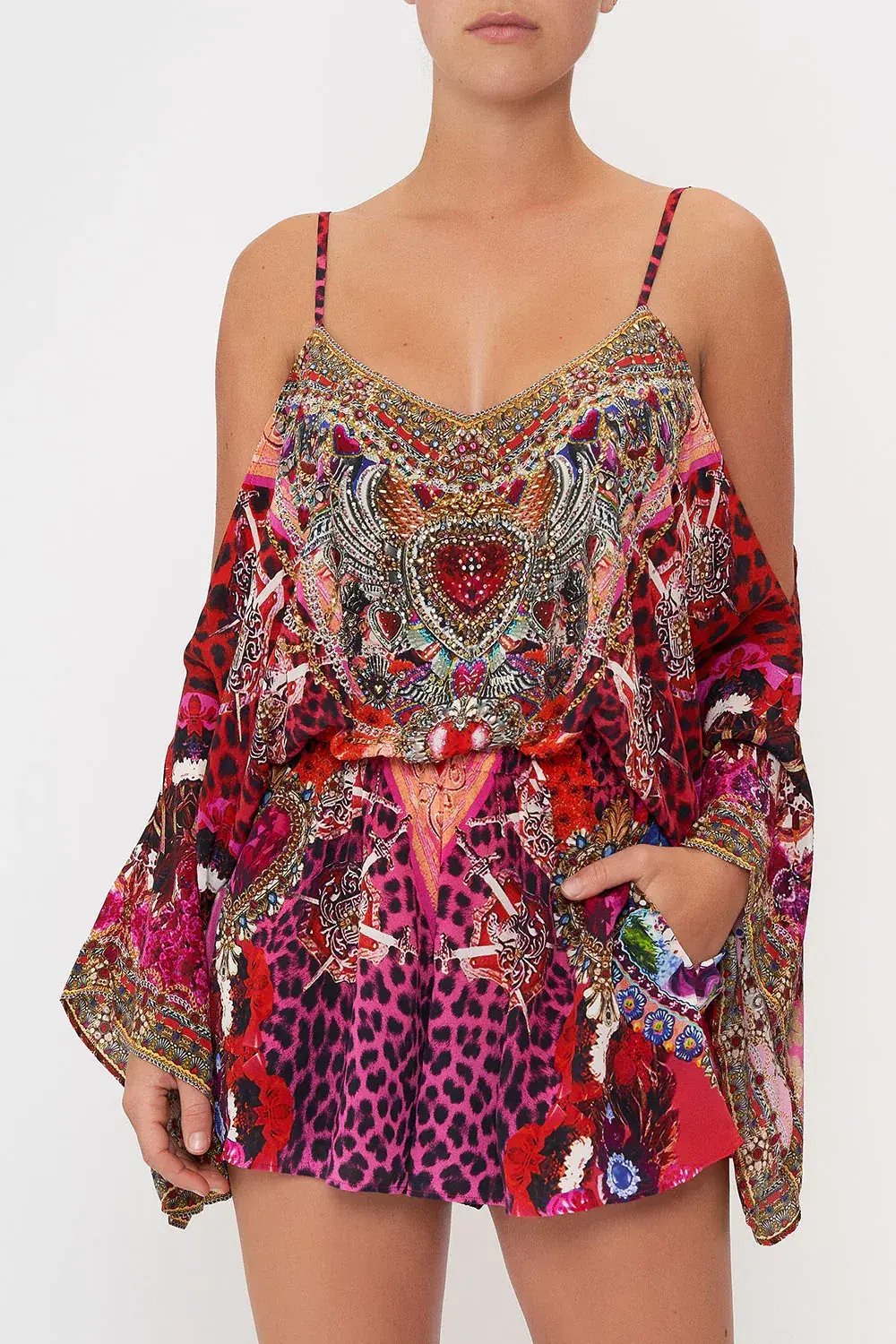 Camilla Franks Drop Shoulder Playsuit Artesania Mania Size S / AU 10 photo 3