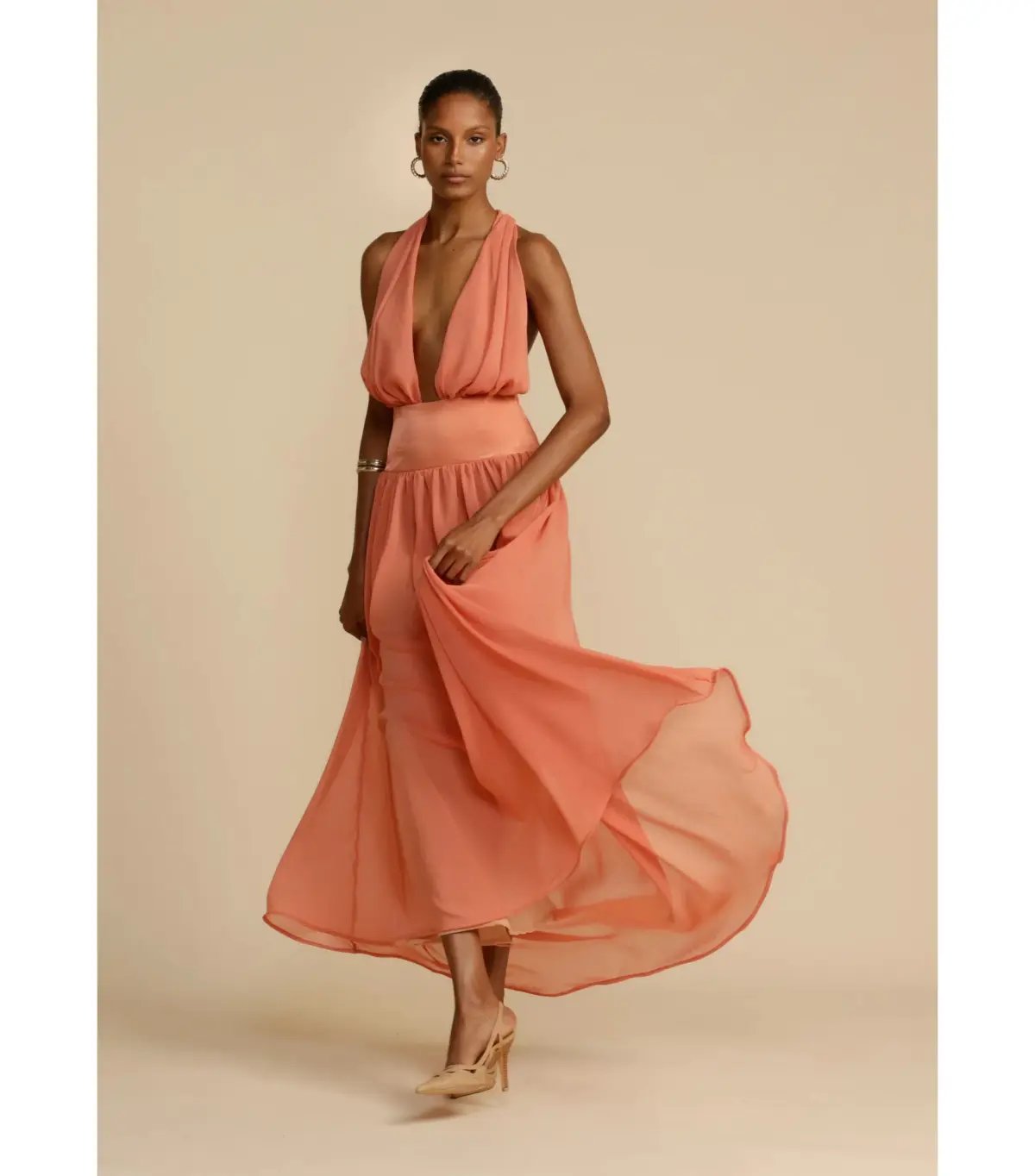 Arcina Ori Serena Dress Coral Size XS / AU 6 photo 2