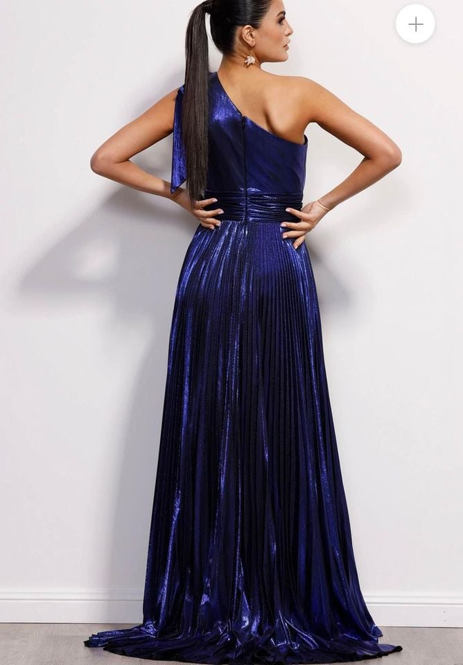 MARIAN RAHME ATHENA GOWN- ROYAL BLUE photo 2
