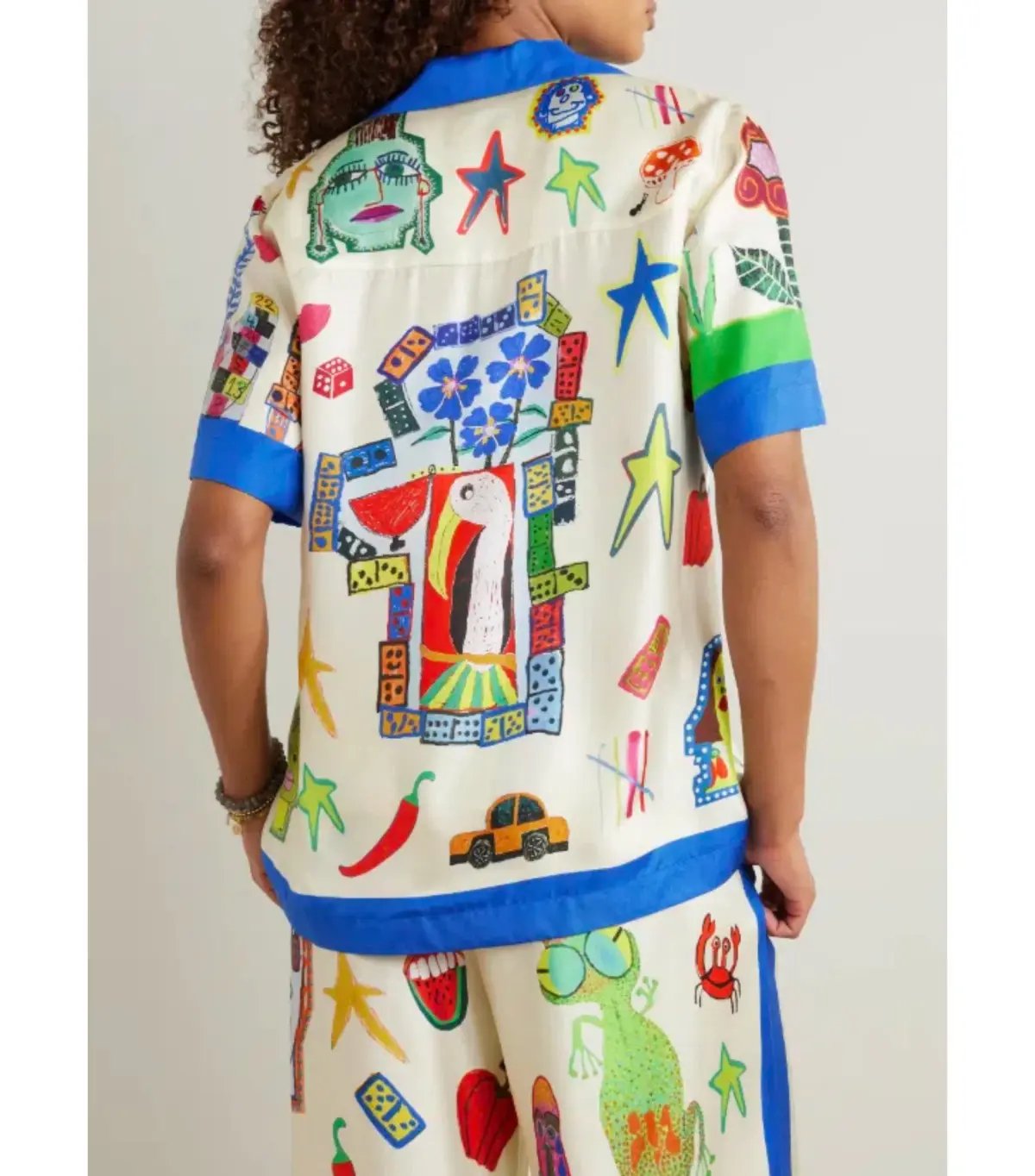 Alemais Rollers Shirt And Pants Set Print Size AU 10 photo 3