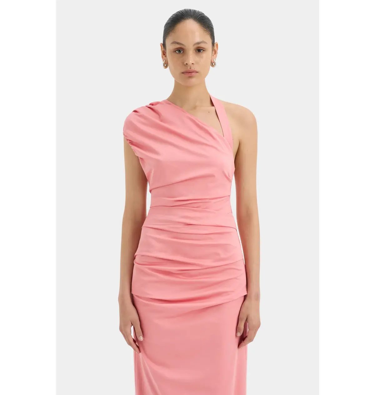 Sir the Label Giacomo Gathered Gown in Pink Size AU 8 photo 2