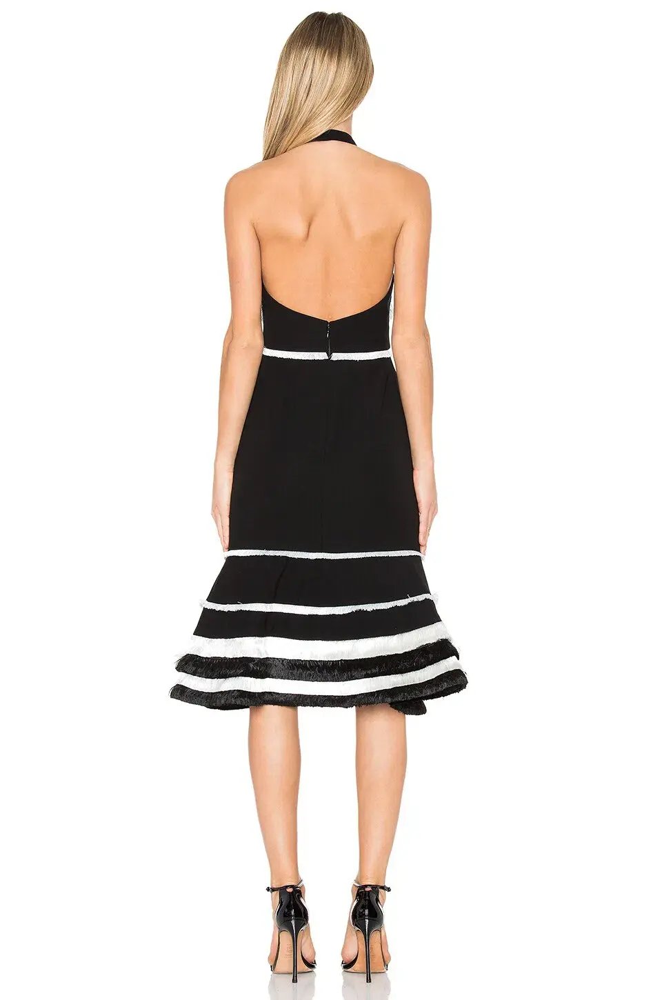 Alexis Doriann Dress Black Size 8 photo 2
