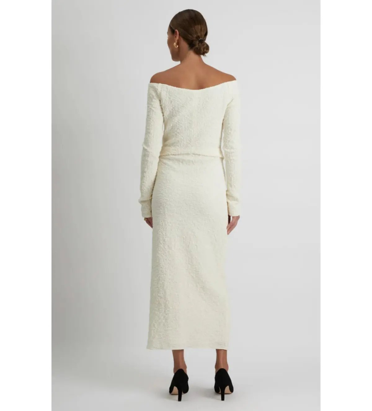 Camilla and Marc Minerva Long Sleeve Dress Cream Size 6 photo 3