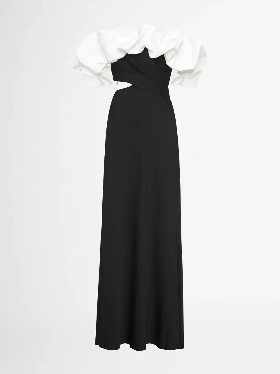 Sheike Margot Maxi Dress Black/White Size 8 photo 4