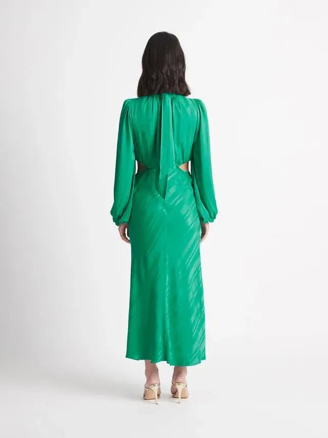 Sheike Brazen Maxi Dress Emerald Size 10 / M photo 3