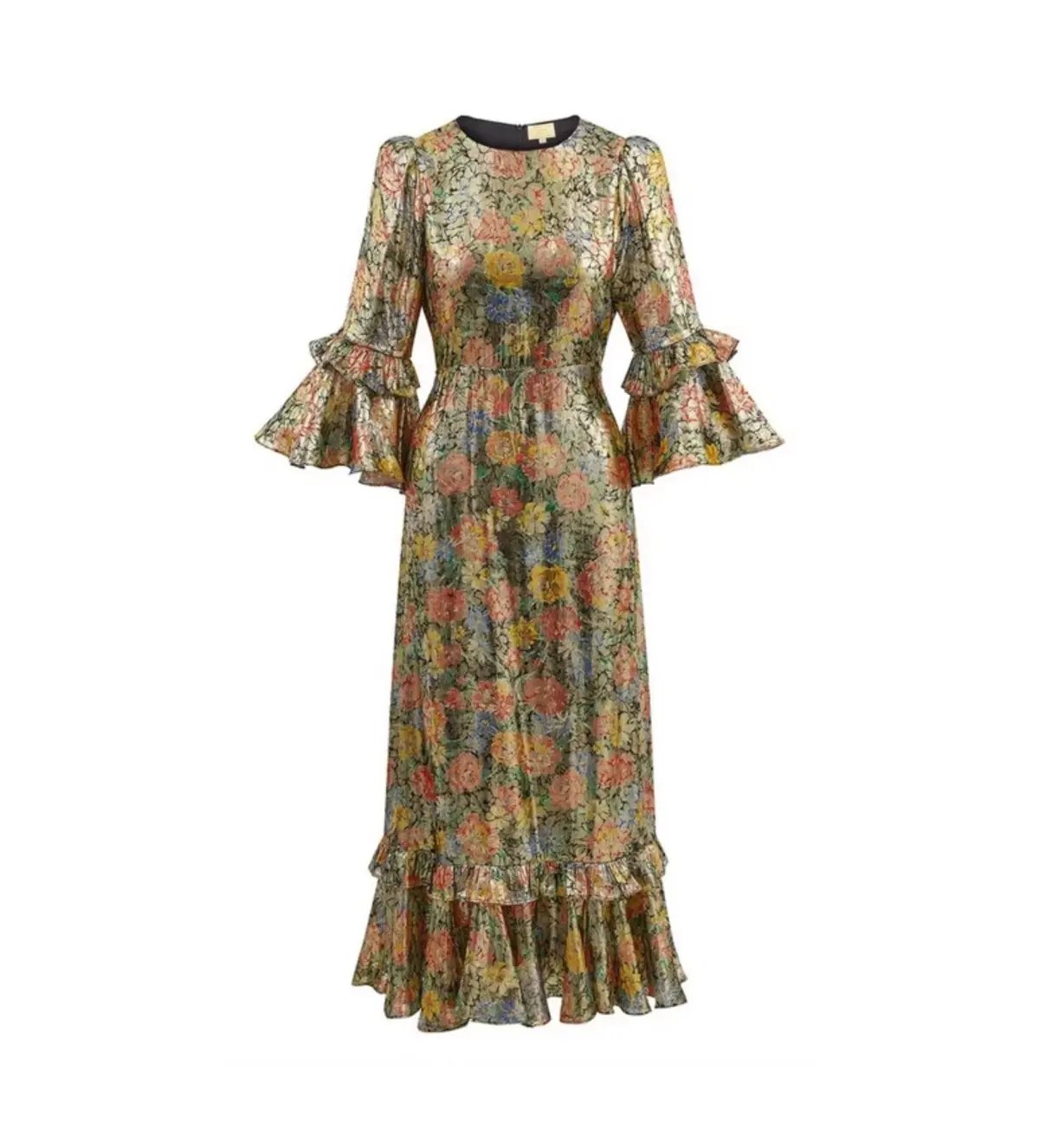 Queens Of Archive Ginger Dress in Multi Floral Size Small / AU 10 photo 3