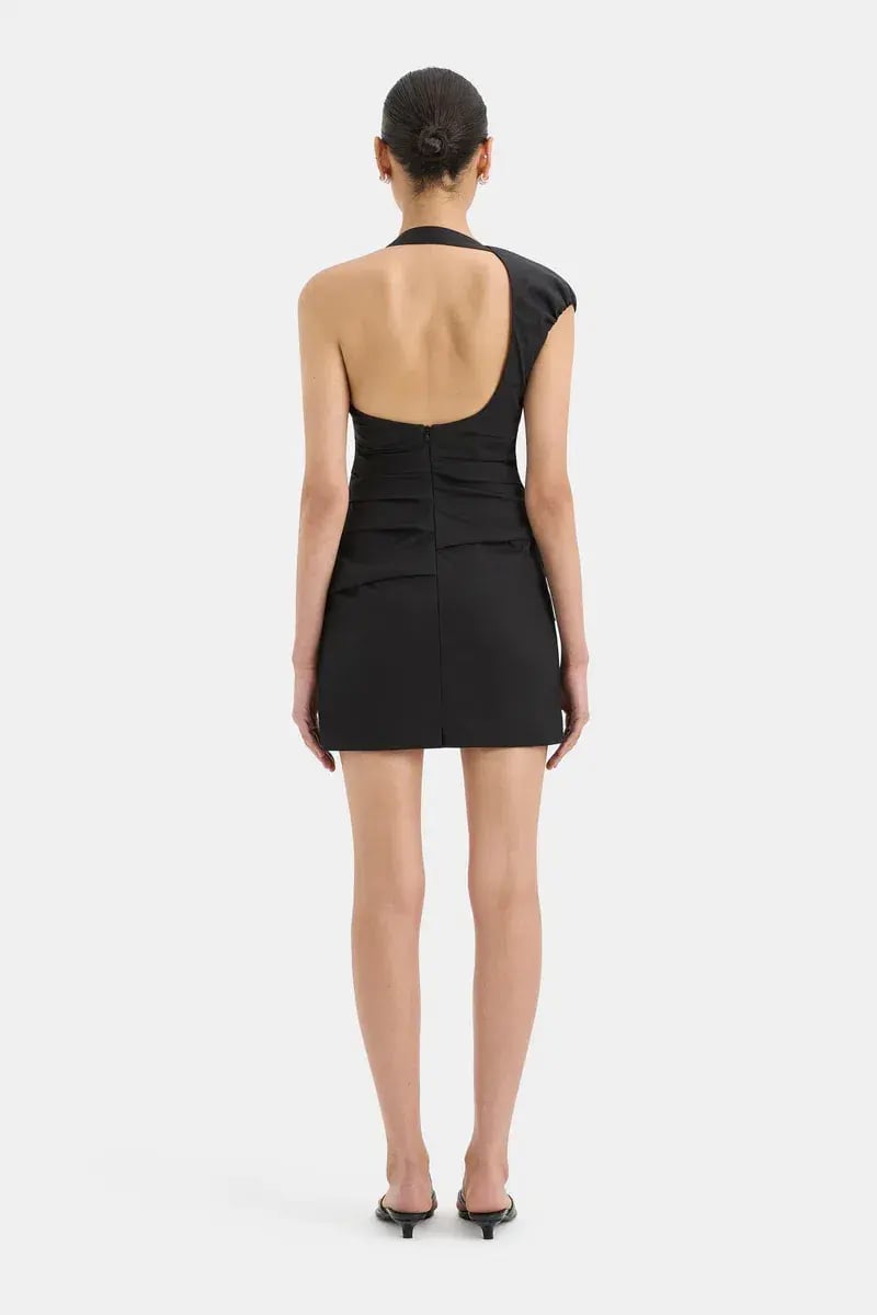 Anna Quan Sofia Dress in Black Feather Size 8 photo 10
