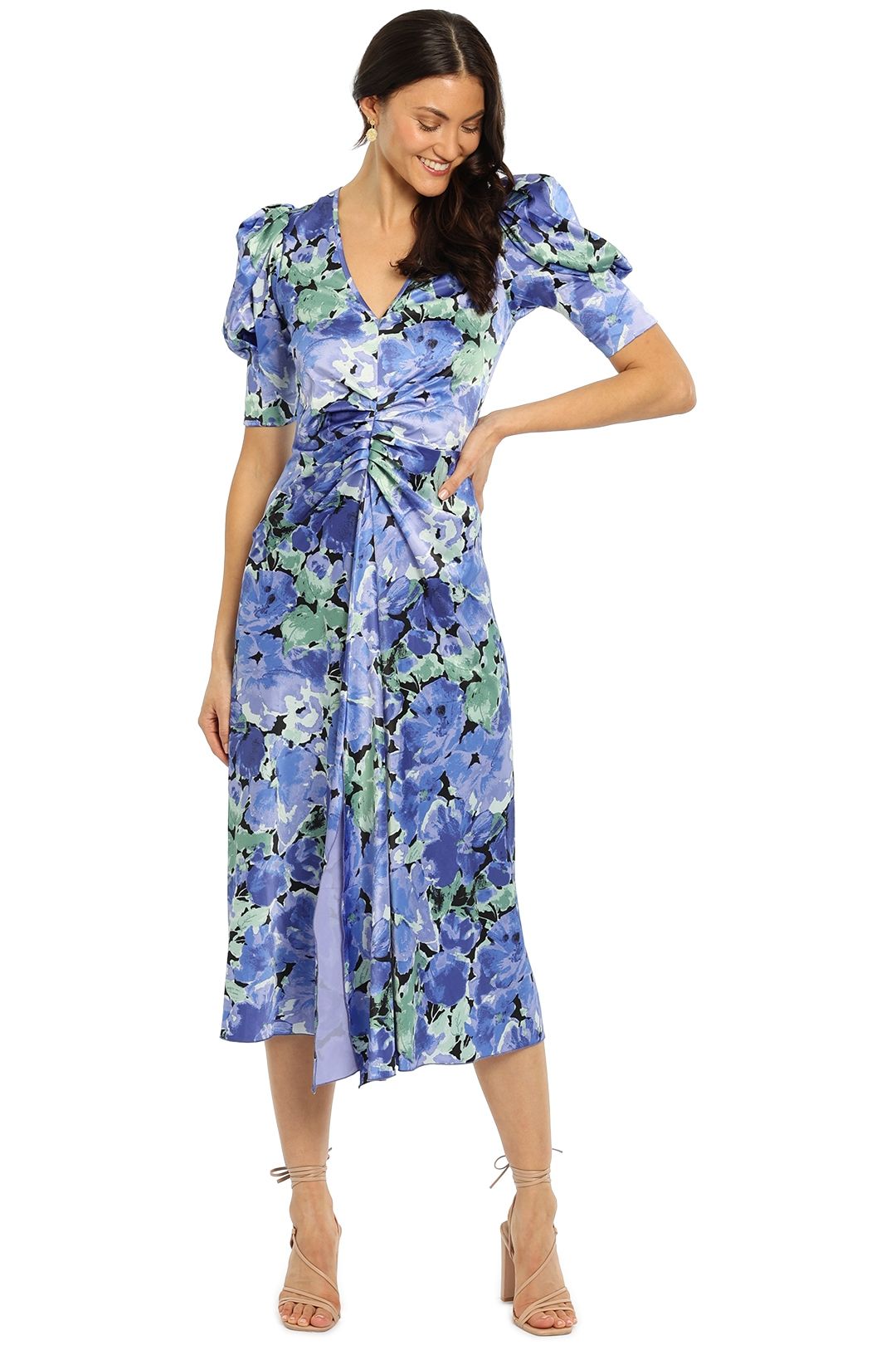 Sierina Dress - Blue Floral photo 3