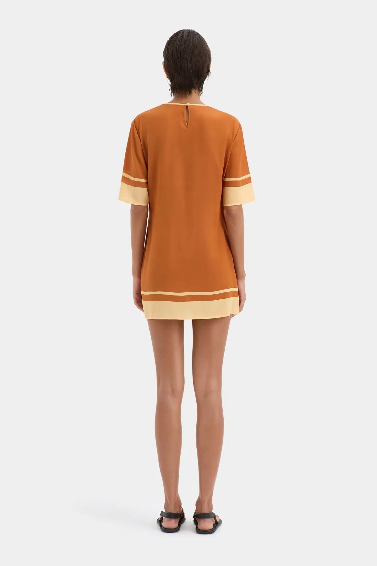 Sir the Label Soma Mini Dress Rust Size 8 photo 3