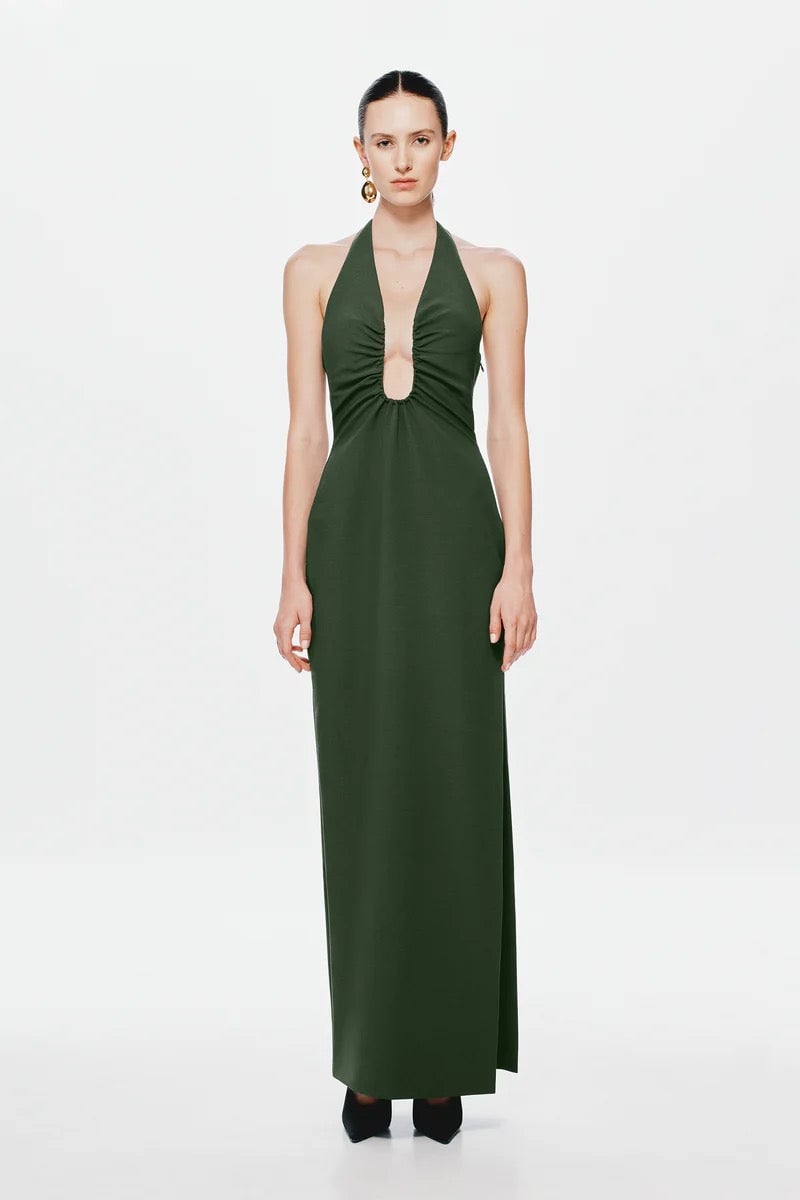 Misha Collection Alusia Dress - Moss photo 2