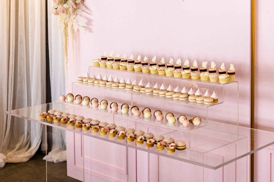 Dessert Acrylic Step Riser For HIRE Available photo 3