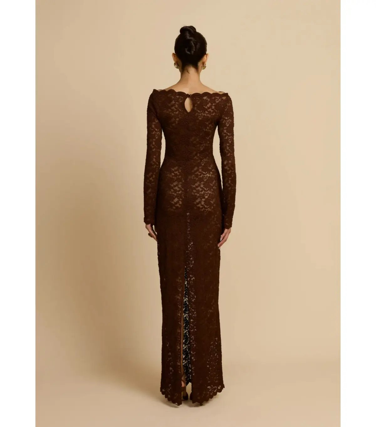 Arcina Ori Monet Maxi Dress Brown Size AU 8 photo 2