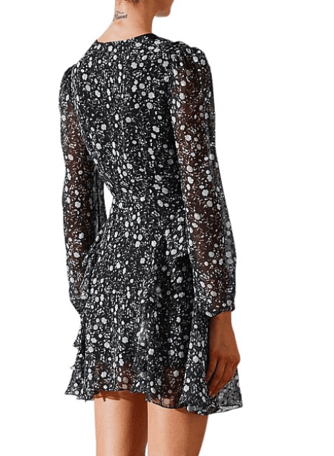 Jarrett Tie Front Mini Dress photo 5